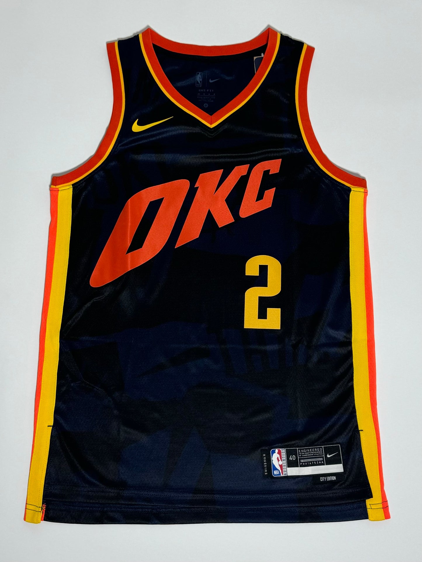 Shai Gilgeous-Alexander OKC Thunder City Jersey