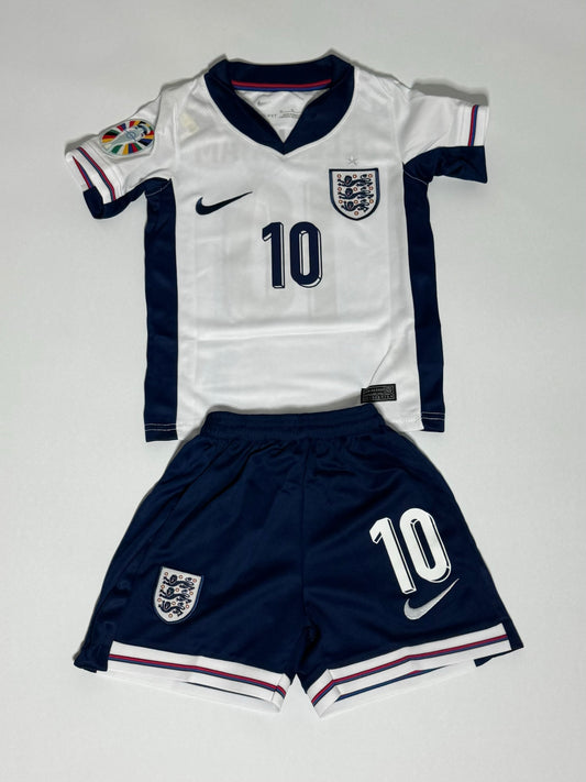 Jude Bellingham England youth home jersey shorts set