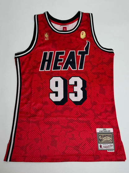 BAPE Miami Heat jersey 93