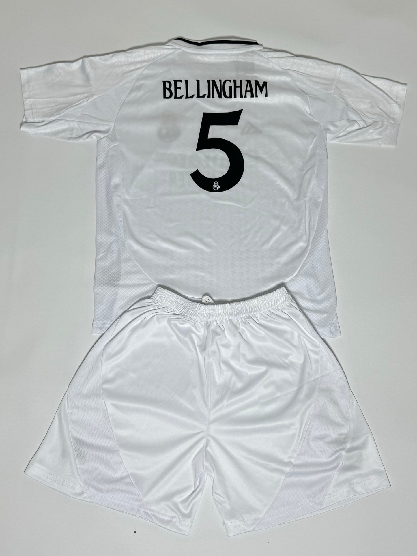 Jude Bellingham Real Madrid youth home jersey shorts set